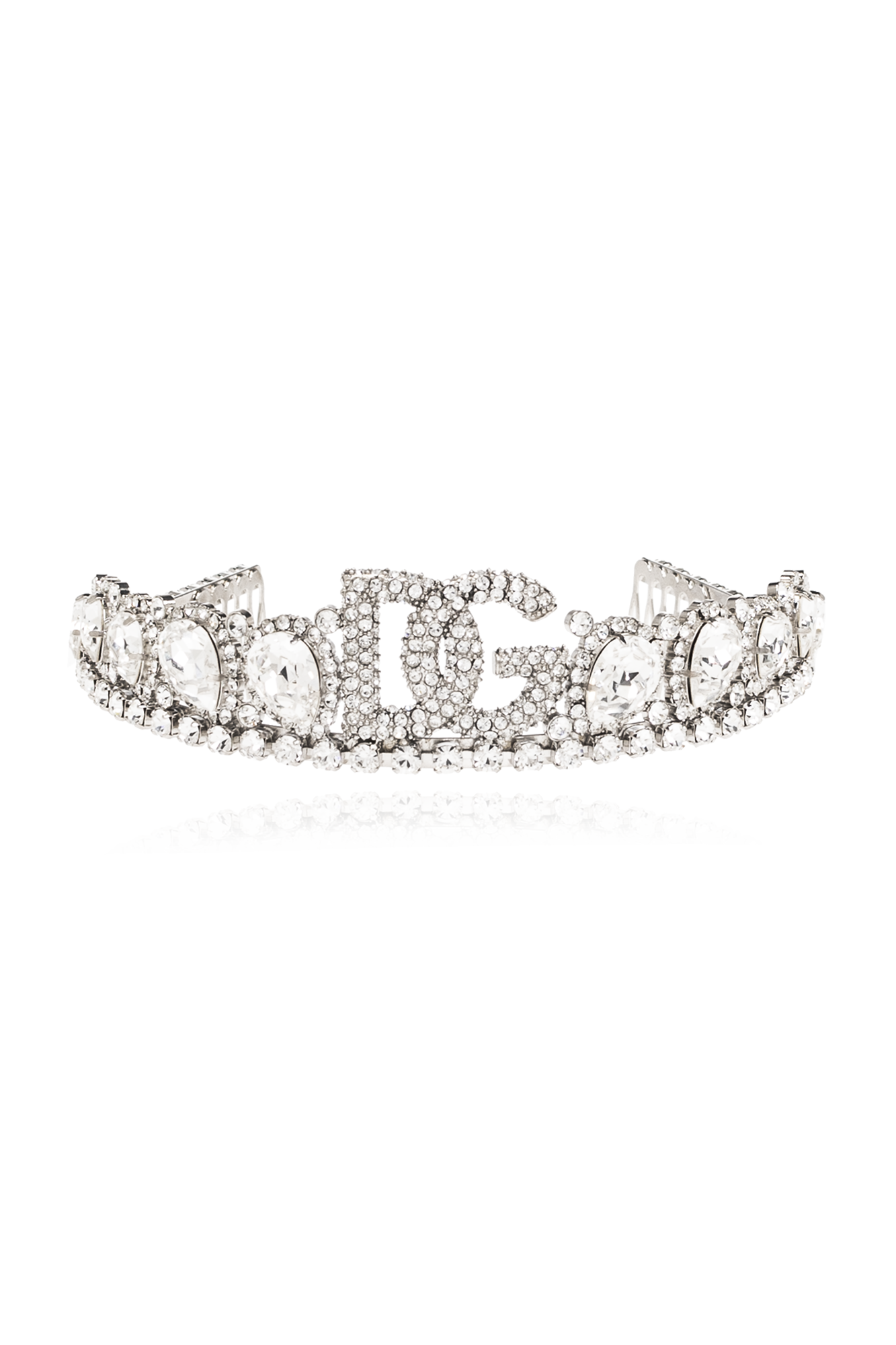 Dolce & Gabbana crystalティアラ Tiara with rhinestones in Gold for Women | Dolce&Gabbana®